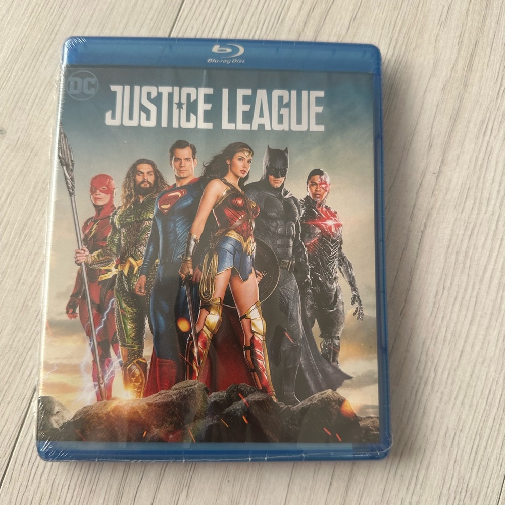 New Justice League Blu-Ray movie